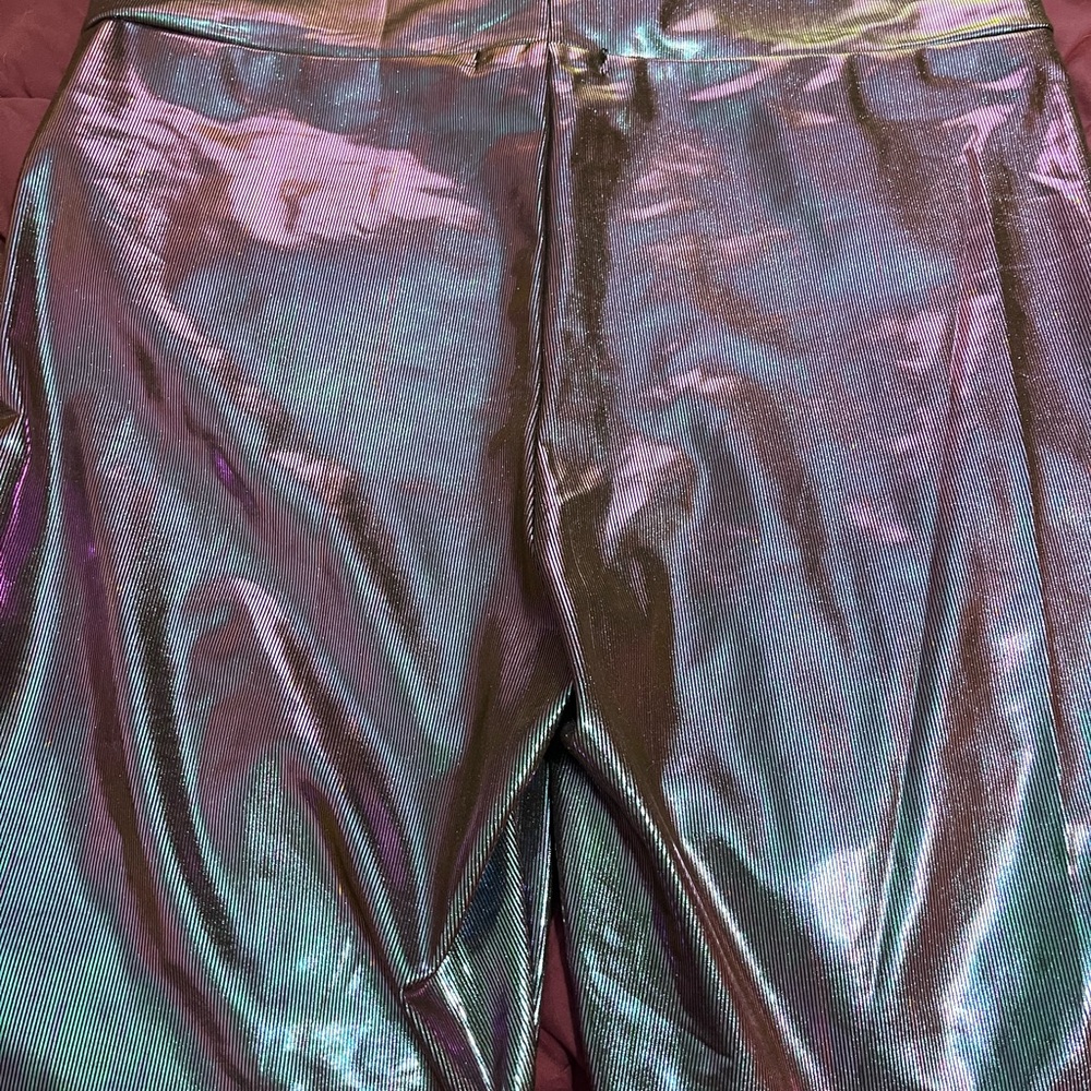 Crazy Train Shimmering Black Pants